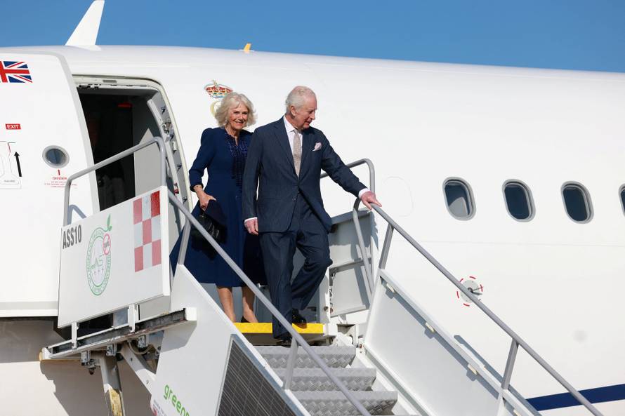 Britain's King Charles visits Italy