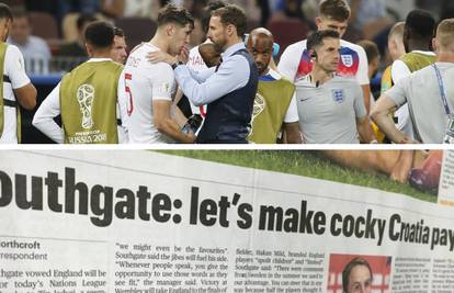 Guardian: Southgate nabrijava igrače izjavama bahatih Hrvata
