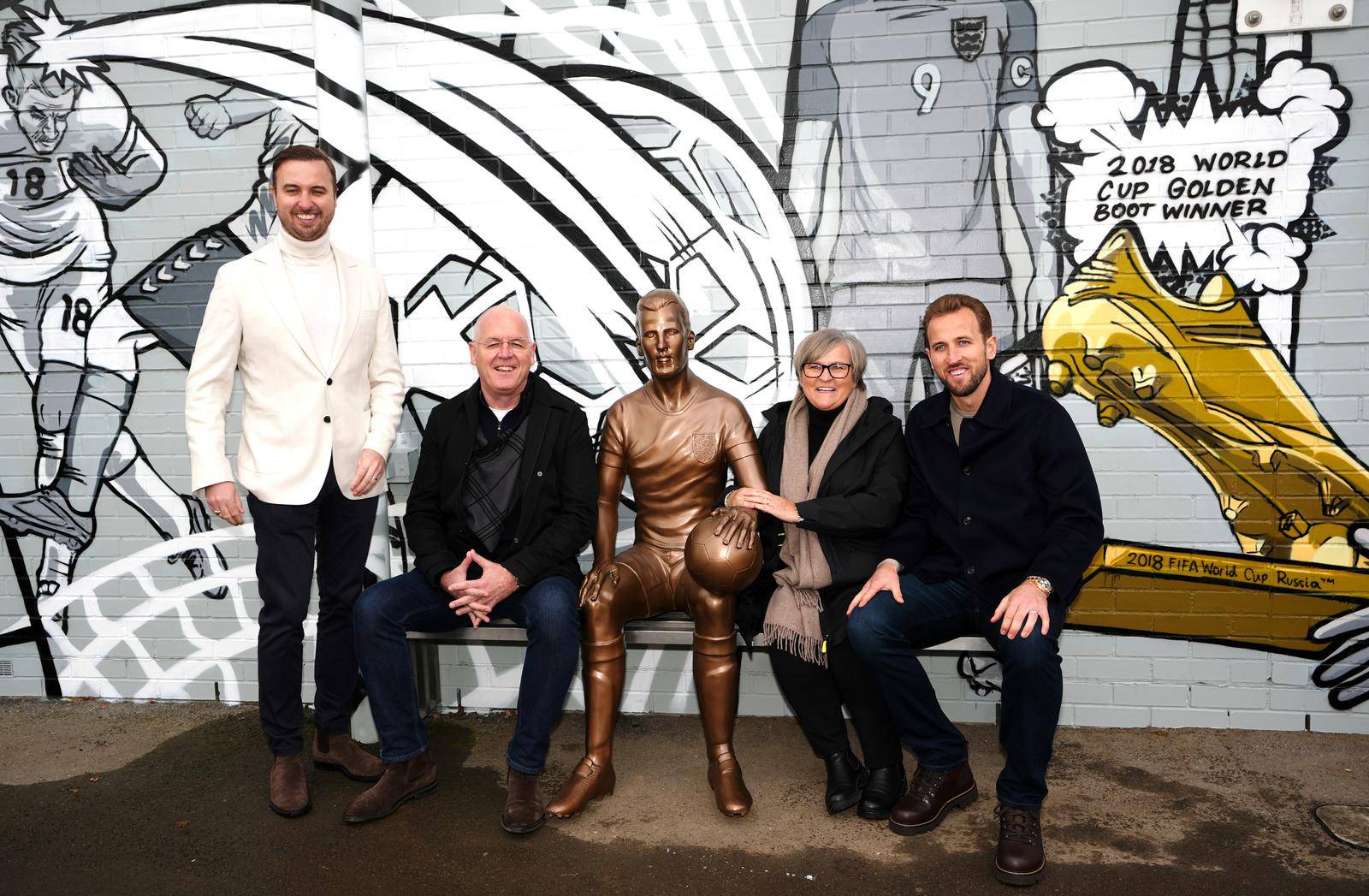 Harry Kane Statue - The Peter May Centre - Monday November 18th