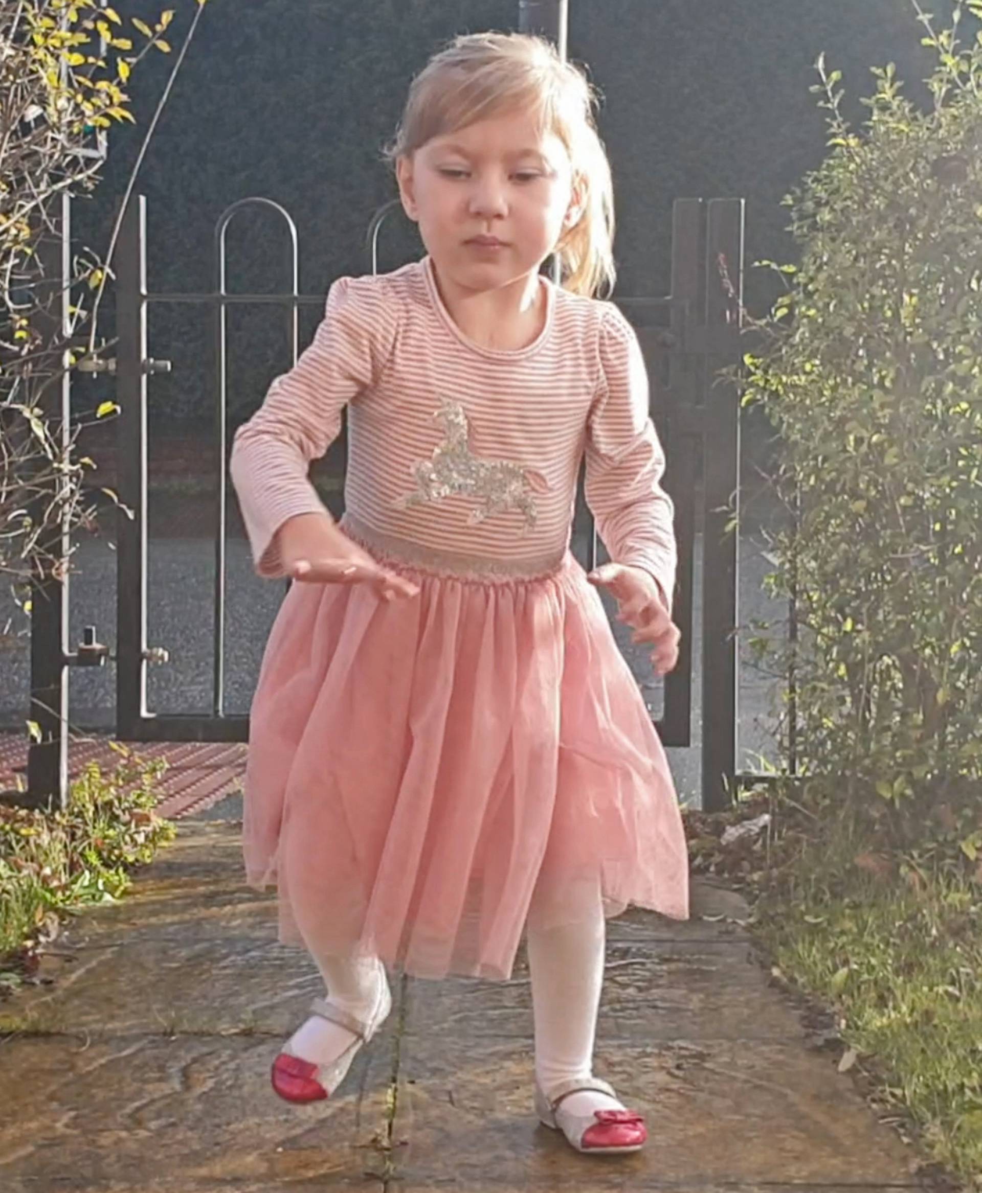 LITTLE GIRL WALKS AGAIN MIRACLE