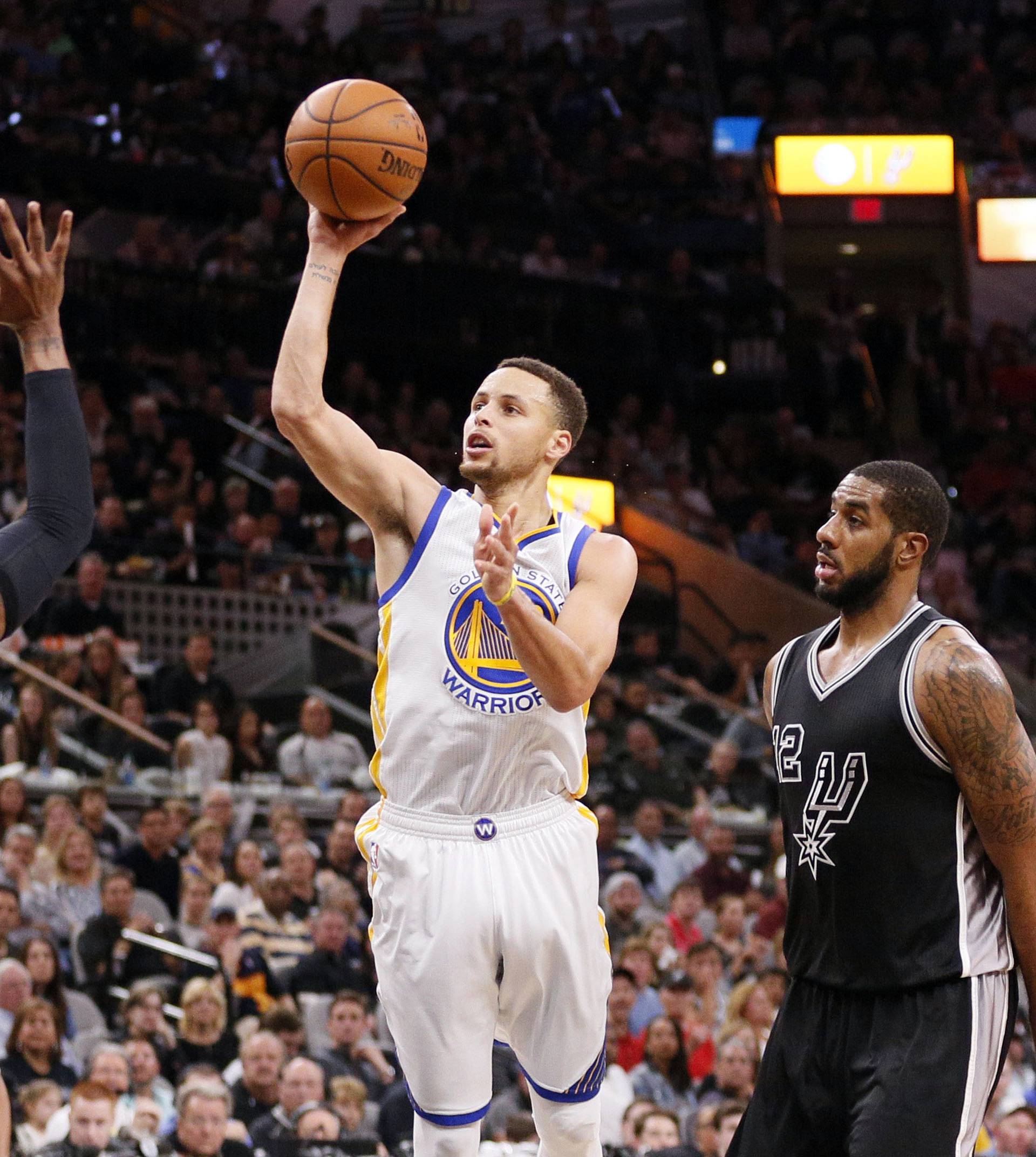 NBA: Golden State Warriors at San Antonio Spurs