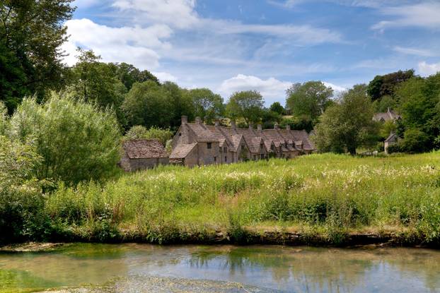 Arlington Row, Bibury, Gloucestershire, England