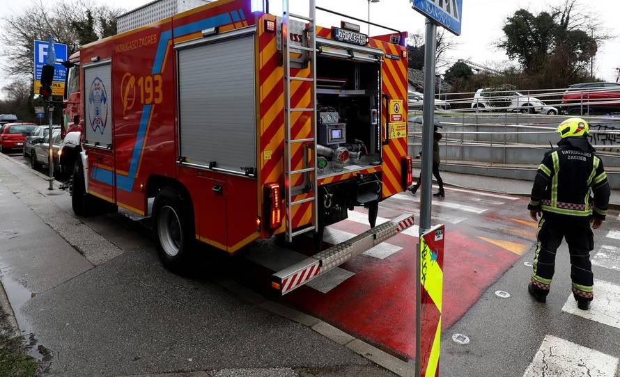 Zagreb: Jedna osoba ozlijeđena u požaru objekta u Magazinskoj ulici