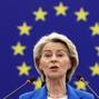 European Commission President Ursula von der Leyen addresses the EU Parliament in Strasbourg