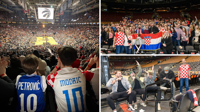 VIDEO 'Mi Hrvati' orilo se na NBA utakmici! Hrvatskoj noći pridružili su se i igrači NFL-a