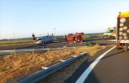 Nesreća u Velikoj Gorici, sudarila se dva auta i traktor