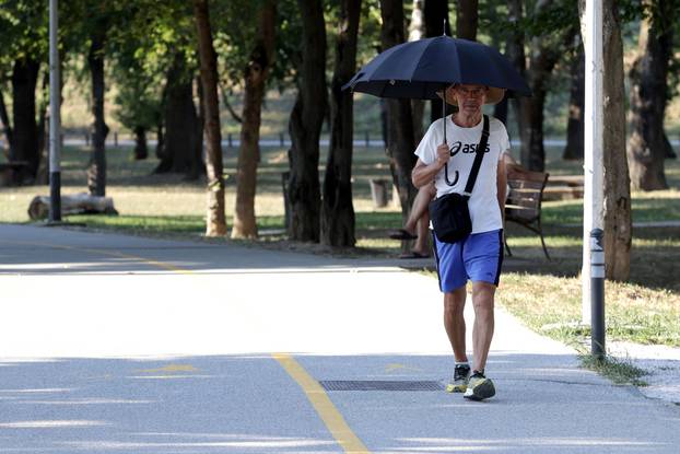 Zagreb: Ljetno poslijepodne na  Bundeku