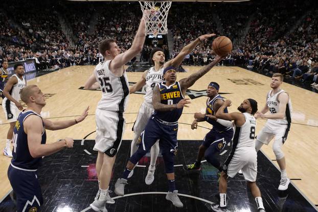 NBA: Denver Nuggets at San Antonio Spurs