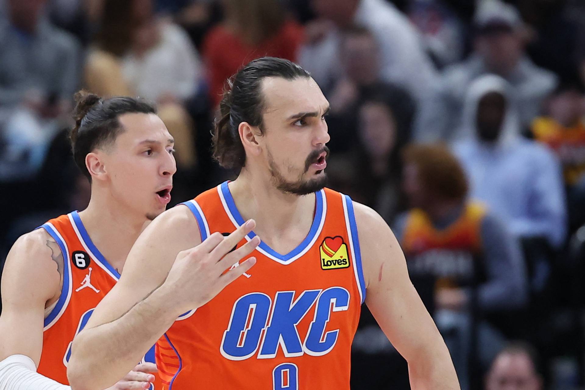 NBA: Oklahoma City Thunder at Utah Jazz