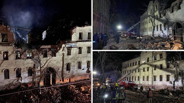 VIDEO Žestoki ruski udar na Harkiv: Pogodili zgradu u centru grada, najmanje 17 ozlijeđenih