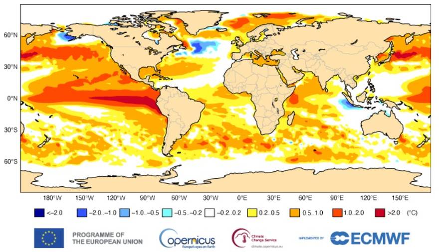 PRIJETI EL NINO Apel za svijet: 'Ocean se opasno zagrijava'