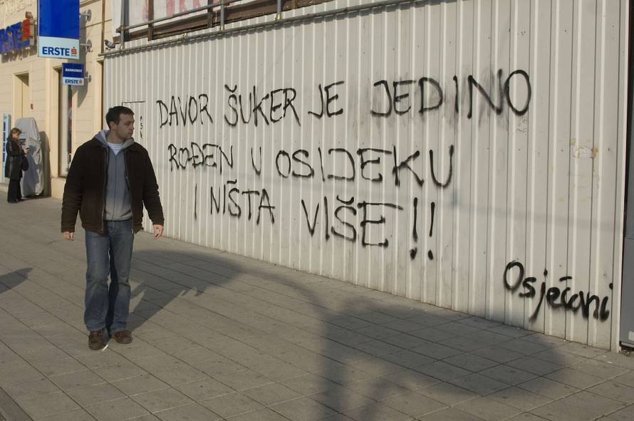 Osijek: Osje?ani nezadovoljni da Šuker postane po?asni gra?anin Osijeka
