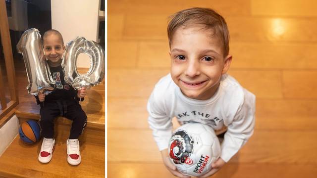 Mali div Nevio proslavio je 10. rođendan! 'Htio je kopačke, ali nemaju ih tako malog broja'