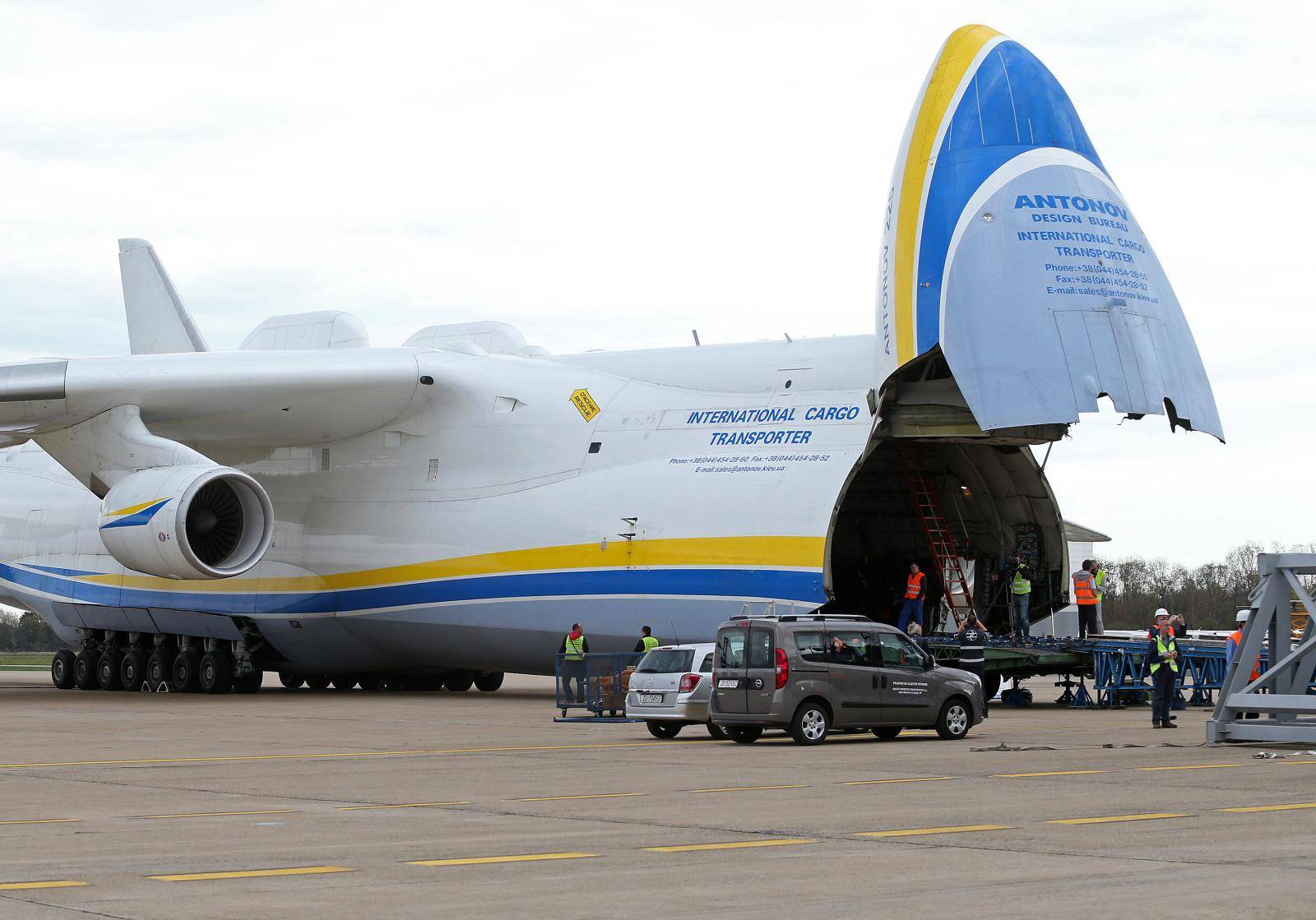 Divovski Antonov u Zagreb će donijeti generator iz nuklearke