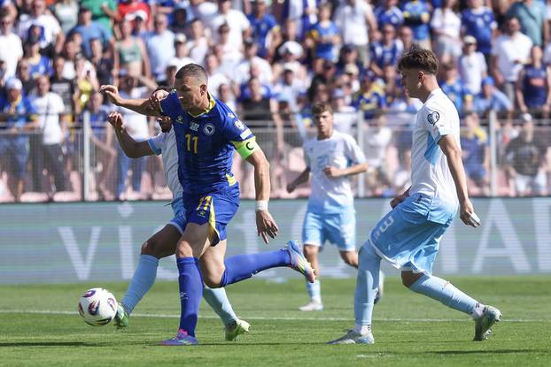 Zenica: Kvalifikacije za FIFA Svjetsko prvenstvo, 3. kolo, Bosna i Hercegovina - San Marino