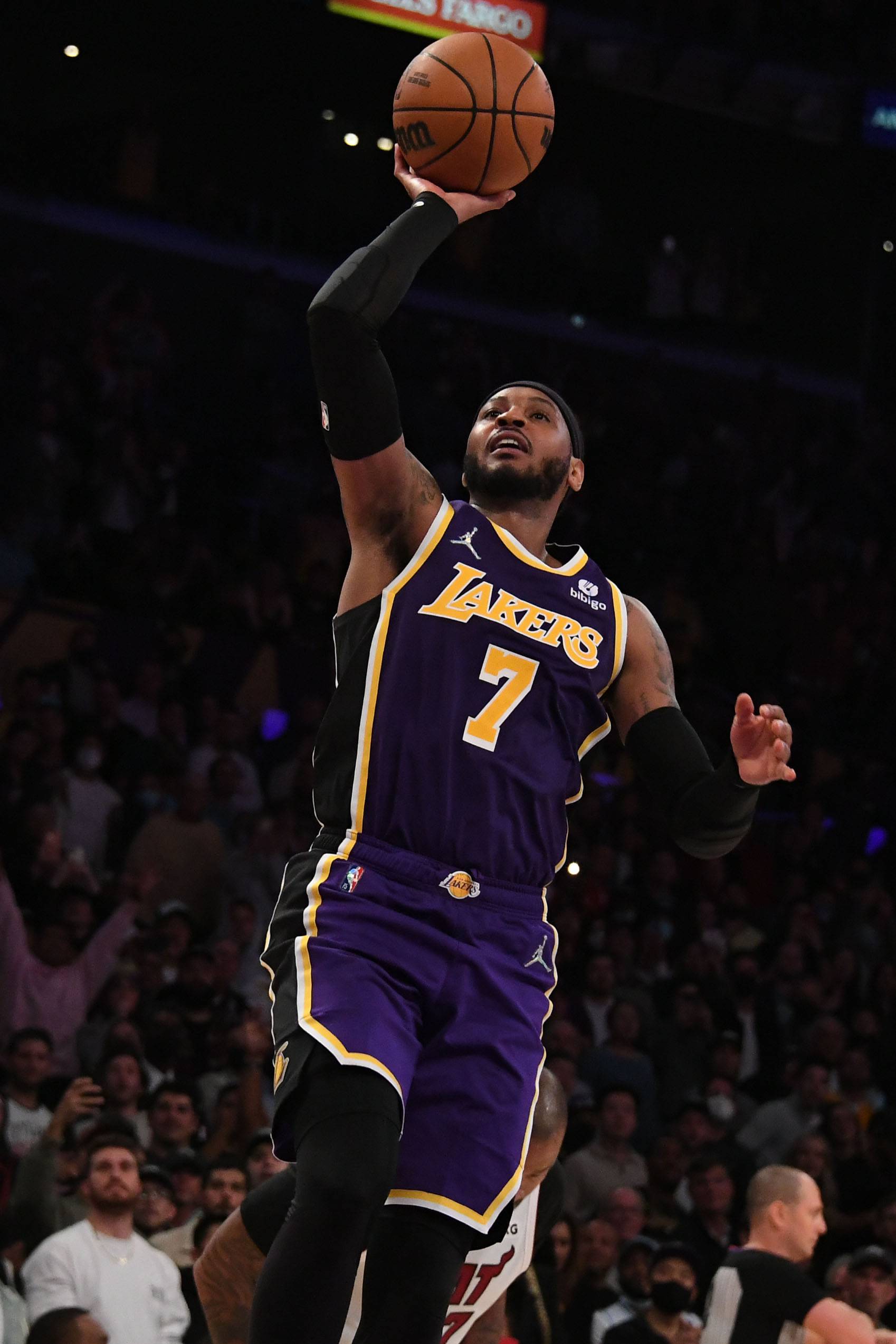 NBA: Miami Heat at Los Angeles Lakers