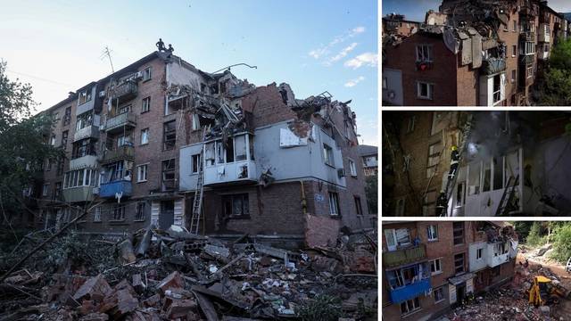 VIDEO Rusi su žestoko raketirali Harkiv. Pogledajte uništenje u gradu nakon udara projektila...