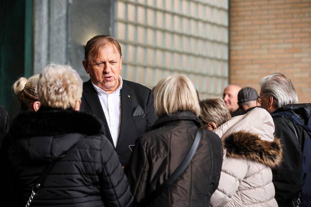 Zagreb: Sprovod glazbenika Ćire Gašparca