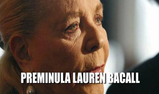 Odlazak posljednje holivudske dive: Preminula Lauren Bacall