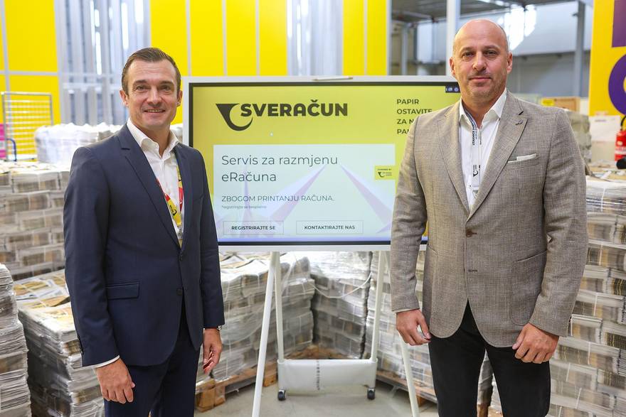 Hrvatska pošta prezentirala novi projekt Sveračun