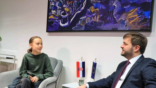 Ministar Ćorić pričao s Gretom: 'Ja ne bih trebala biti ovdje'