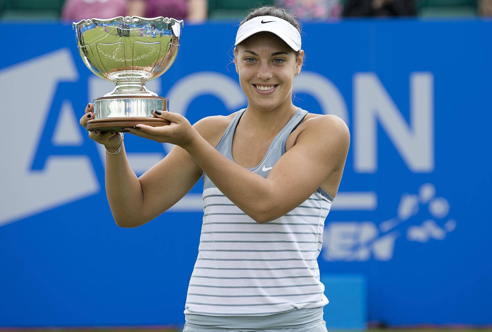 Tennis - 2015 Aegon Open Nottingham - Day Eight - Nottingham Tennis Centre