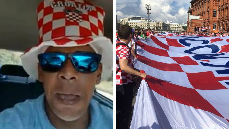 Navijač koji je oduševio Hrvate: 'Hrvatska je što je bio Brazil'