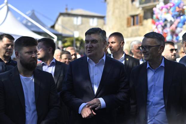 Kastav: Zoran Milanović na manifestaciji "Bela nedeja"