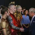 Kralj Charles upoznao njemačke predstavnike na Eurosongu: Grupa ga je dočekala u lateksu