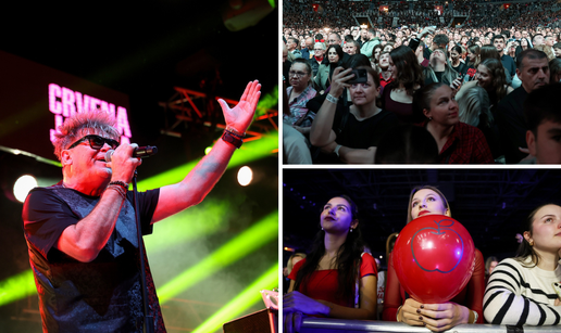 Ovako je Crvena Jabuka u Areni proslavila 40 godina karijere