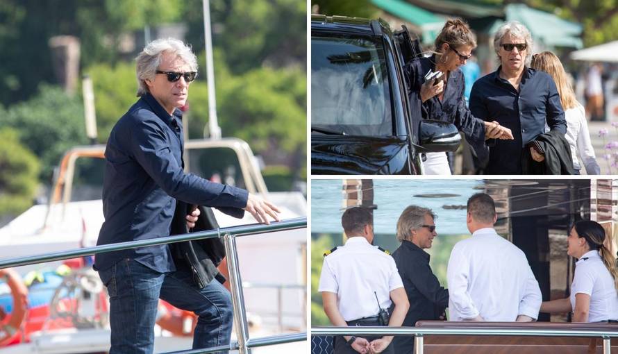 Bon Jovi je stigao na odmor u Hrvatsku: Usidrio se u Cavtatu