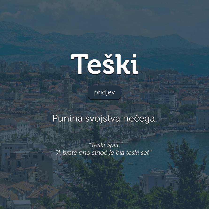 Asti Gospe! Iz dišpeta nejden u program: Džepni rječnik  čestih dalmatinskih izraza