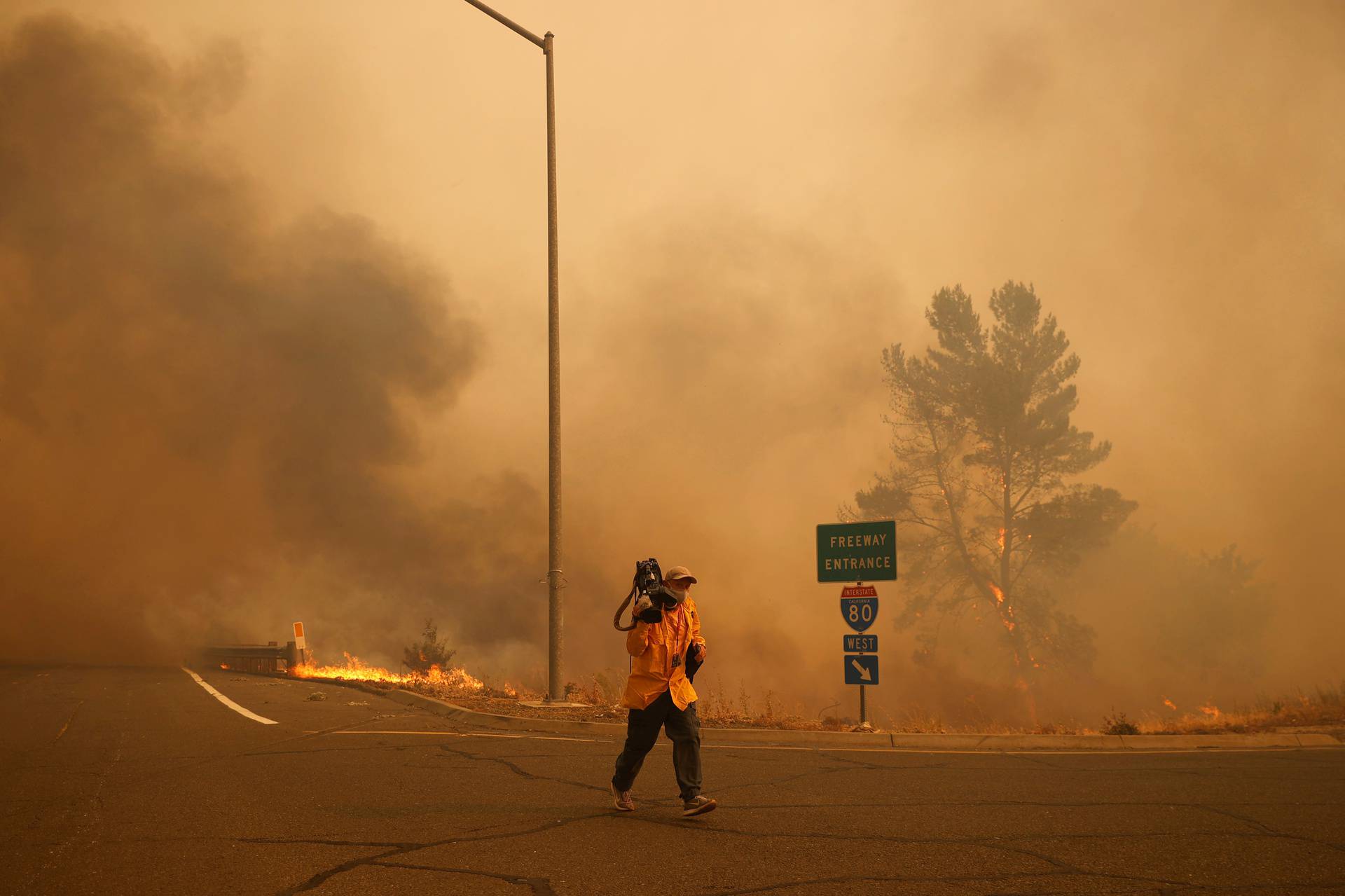 LNU Lighting Complex Fire on the outskirts of Vacaville