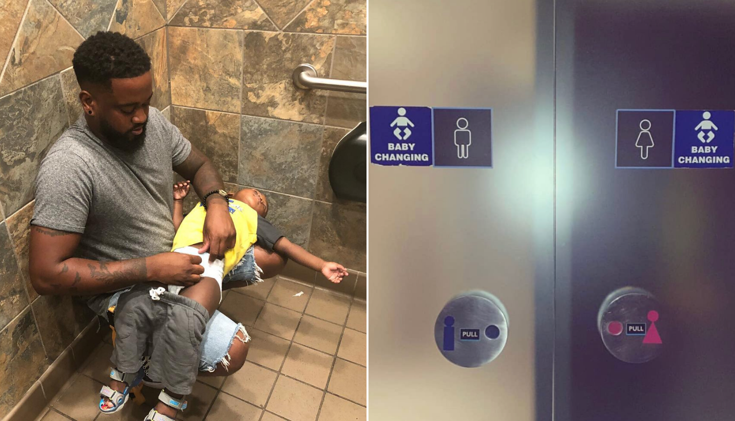 Očevi su pobijedili: Prematalice za bebe stavili i u muške WC-e
