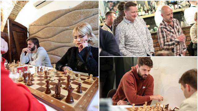 Poznati se odazvali na šahovski turnir: Došli političari, pjevač Kekin, ali i misica Eni Šukunda