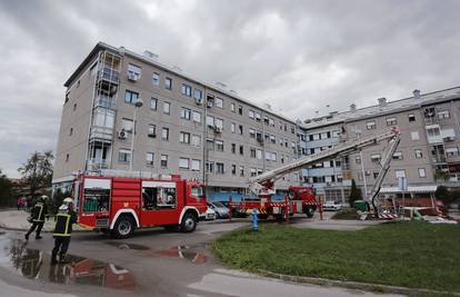 Gorjela je šupa u potkrovlju stambene zgrade u Zagrebu