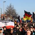 FOTO Stotine neonacista su se okupile u Berlinu, marširali su pod sloganom 'Za zakon i red'