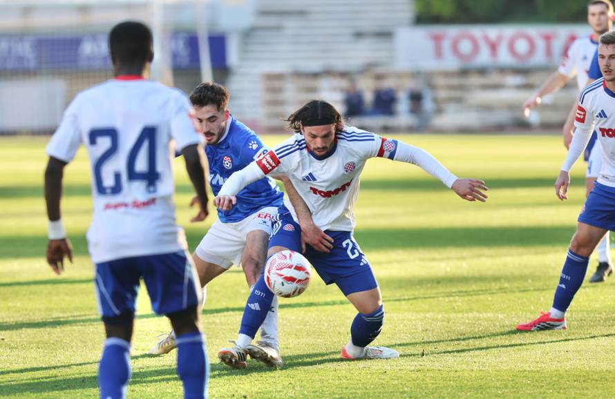 Split: Utakmica Hajduk i Široki Brijeg na Poljudu.