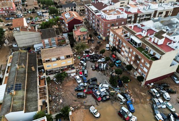 Aftermath of floods in Spain