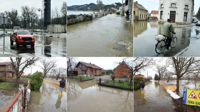 POGLEDAJTE VIDEO: U Hrvatskoj Kostajnici izlila se Una, poplava u Gračacu, kritično u Karlovcu