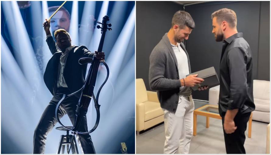 Novak i Jelena Đoković ustali i zaplesali na koncertu Hausera: Družili se s njim prije nastupa