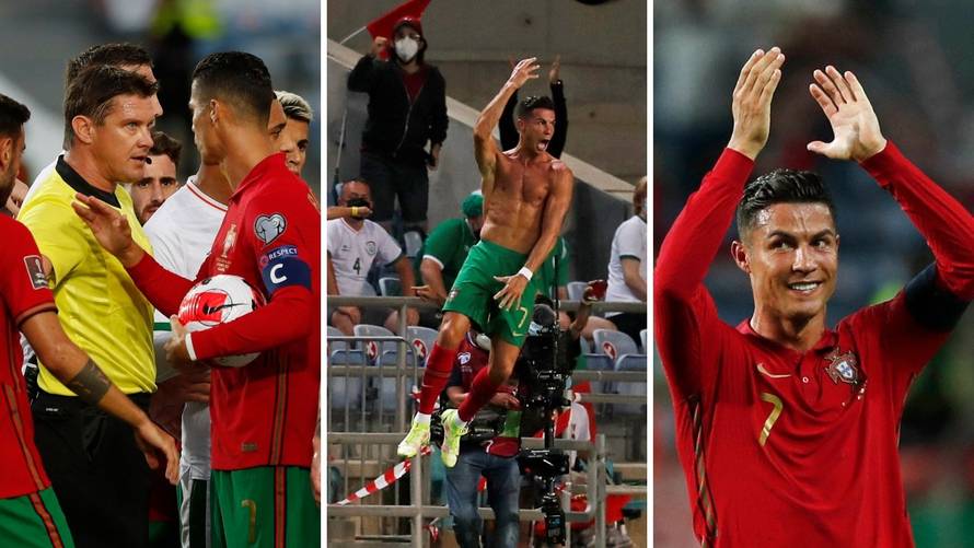 VIDEO Udario protivnika, fulao penal pa zabio dva: Ronaldo je najbolji strijelac reprezentacija!