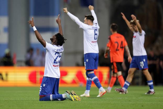 Nogometaši Hajduka slave osvajanje Hrvatskog nogometnog kupa