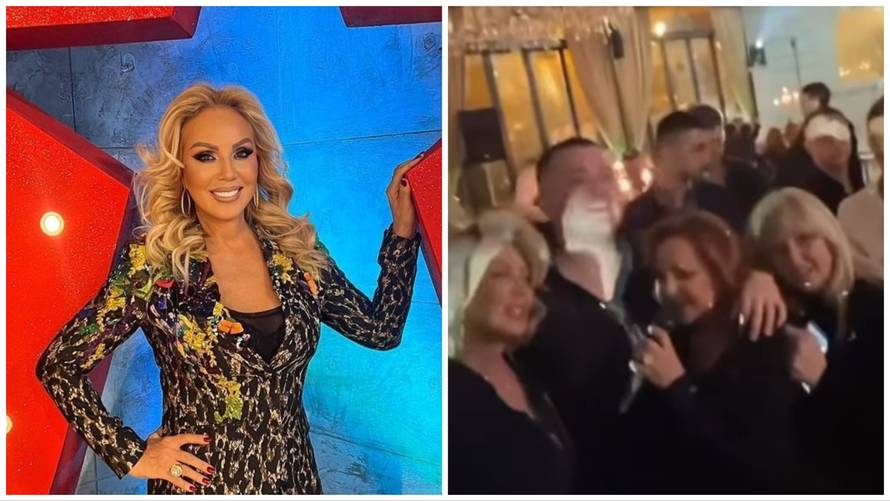 Lepa Brena raspojasala se na sinovoj rođendanskoj proslavi pa oduševila izazovnim plesom