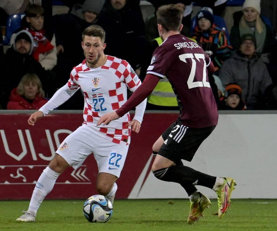 Susret Latvije i Hrvatske u kvalifikacijama za Europsko prvenstvo