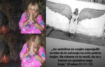 Iva Todorić posjetila je Isusov grob pa pozirala poput anđela