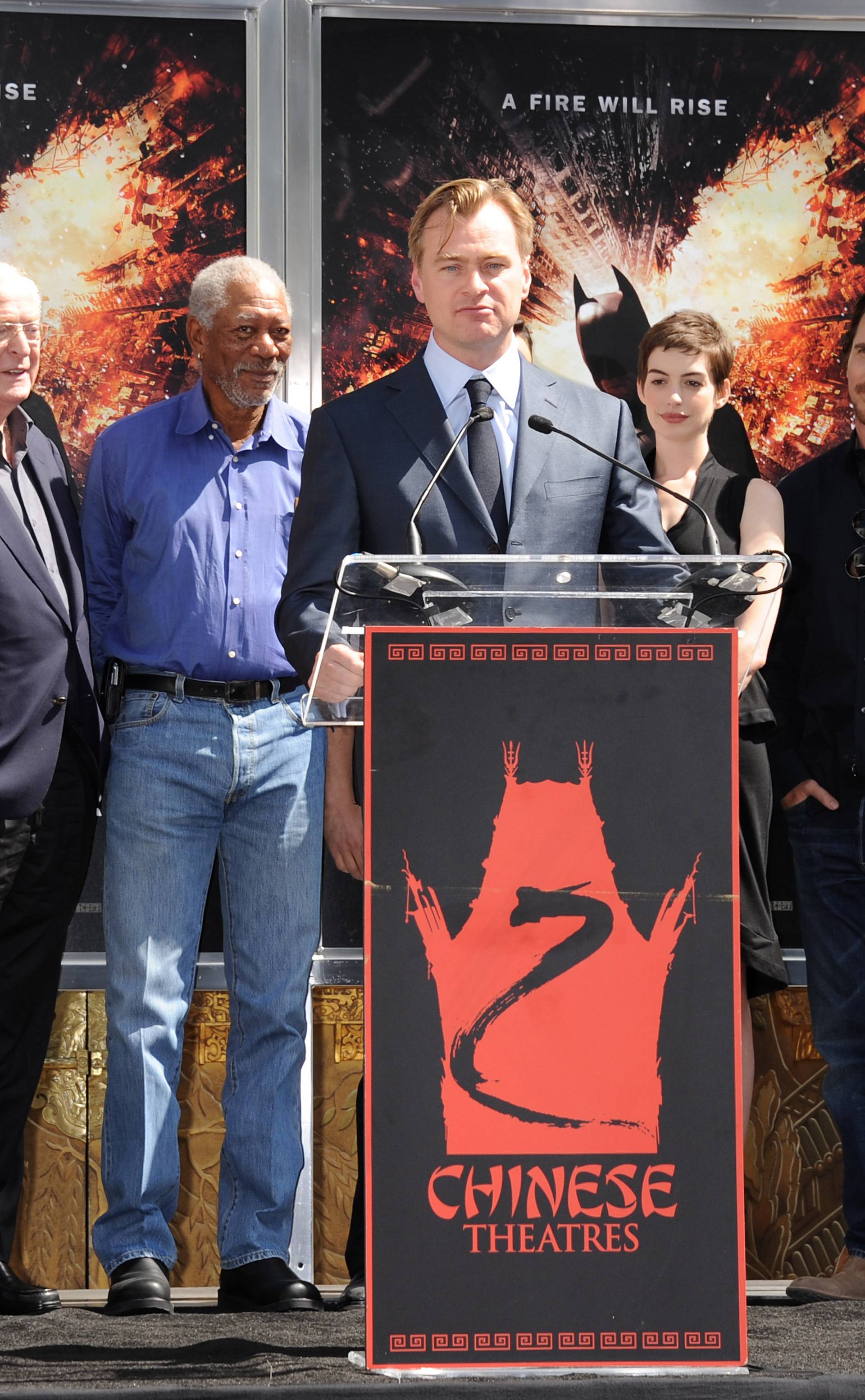Christopher Nolan Hand and Footprint Ceremony - Los Angeles
