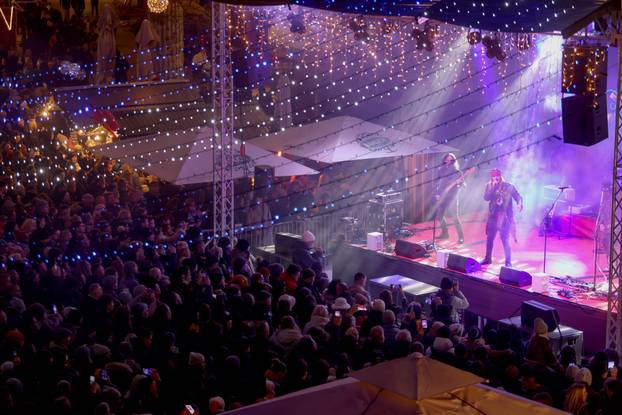 Zadar: Rockstar show uveo je Zadar u 2026. godinu