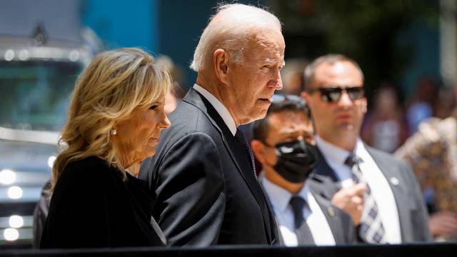U.S. President Joe Biden and first lady Jill Biden travel to Uvalde, Texas