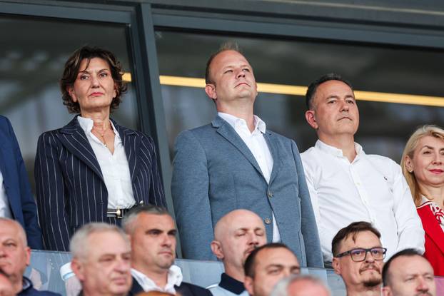 Rijeka: Svečana loža tijekom finalne utakmice SuperSport Hrvatskog nogometnog kupa